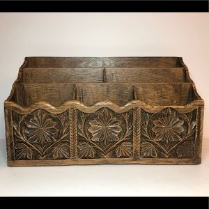 Vintage Lerner Thermoplastic Desk Organizer